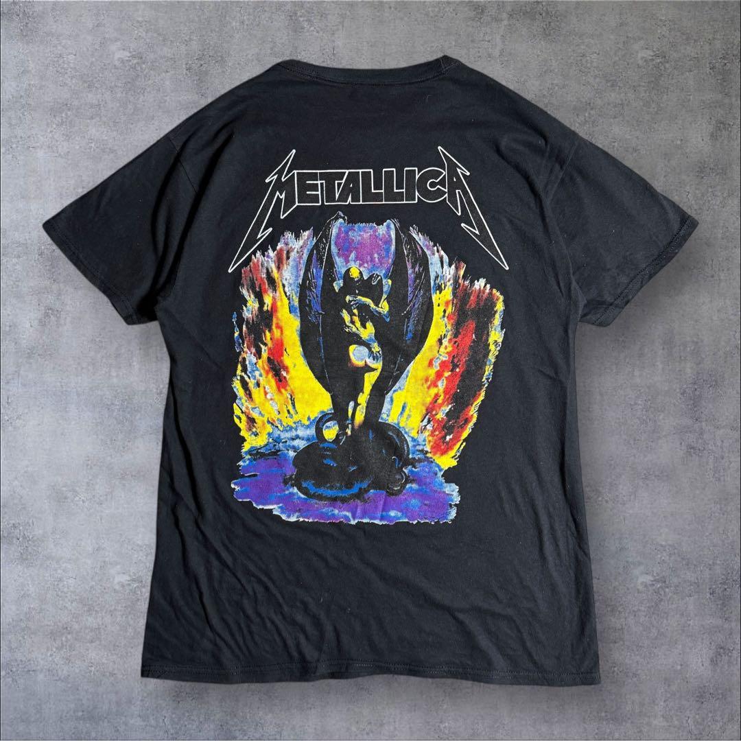 llica Hanes製 両面プリント 90s ツアーT バンT