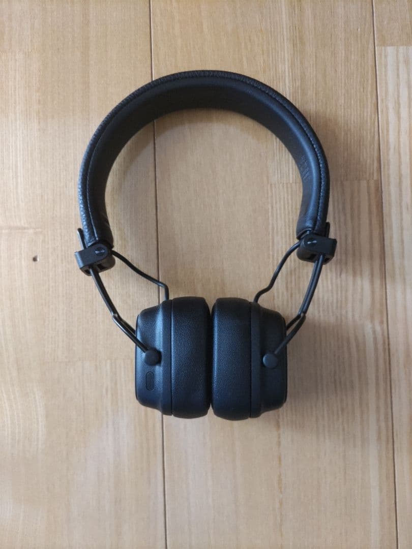 期間限定値下げ中！MarshallMajorVブラック ワイヤレスヘッドホン