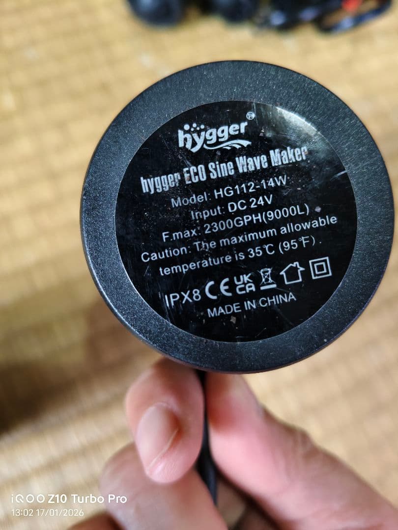 海水魚用品 Hygger Wavemaker Controller HG112-14W