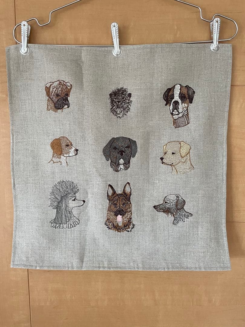 【新品】Coral&Tusk コーラルアンドタスク　クッションカバー Dogs犬