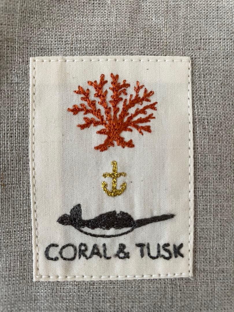 【新品】Coral&Tusk コーラルアンドタスク　クッションカバー Dogs犬