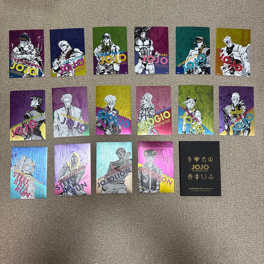 ジョジョの奇妙な冒険 荒木飛呂彦原画展 イラストカードコレクション BOX