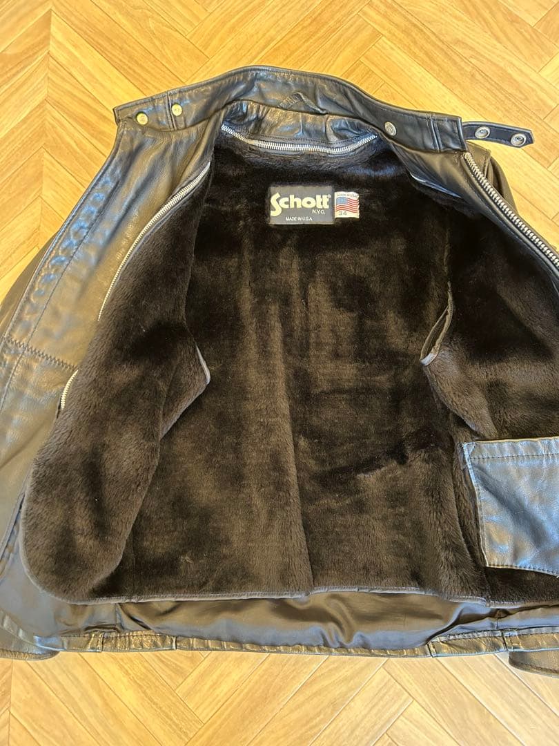 Schott 641 シングルライダース 34