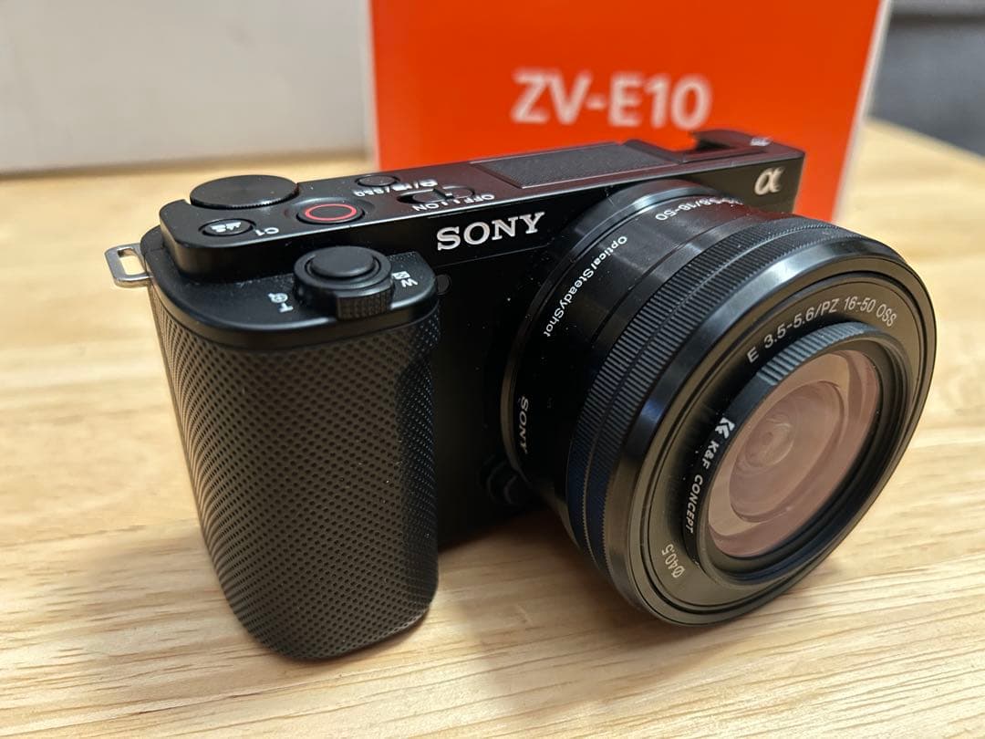 Sony ZV-E10 ミラーレスカメラ 16-50mmレンズ付き
