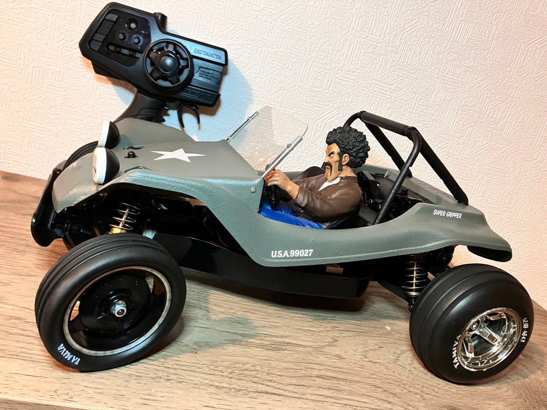タミヤ　ＤＴ－０２USAミリタリー風サタン号　ラジコンカー