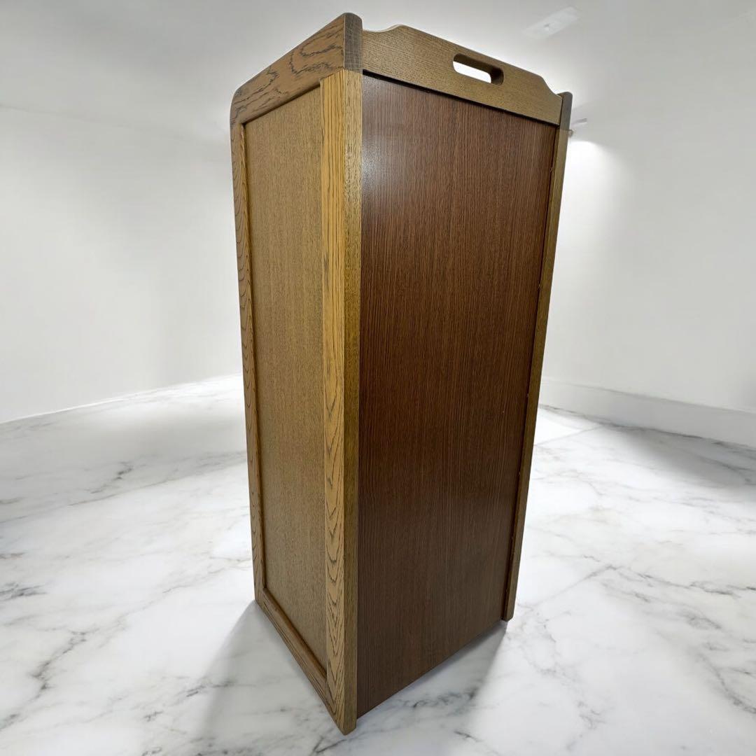 浜本工芸 (ハマモトコウゲイ) 電話台 木製電話台・ファックス台 引き出し付き