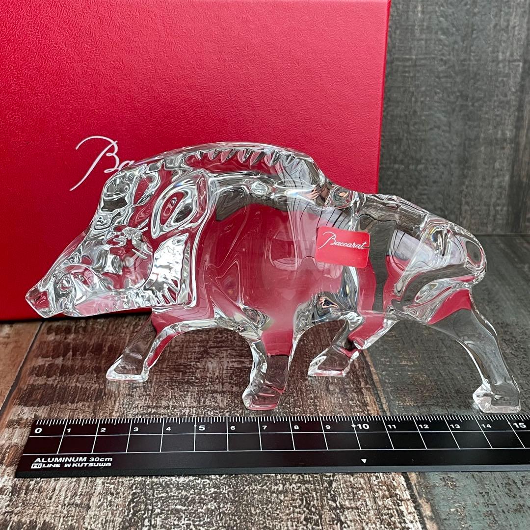 Baccarat バカラ　干支　亥年 2007年 クリスタルガラス