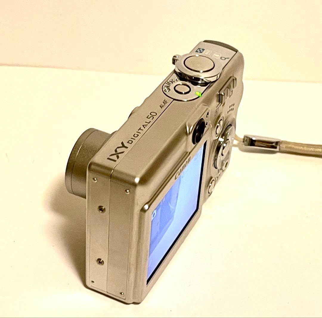 【動作良好】 Canon IXY DIGITAL 50 コンパクトデジタルカメラ