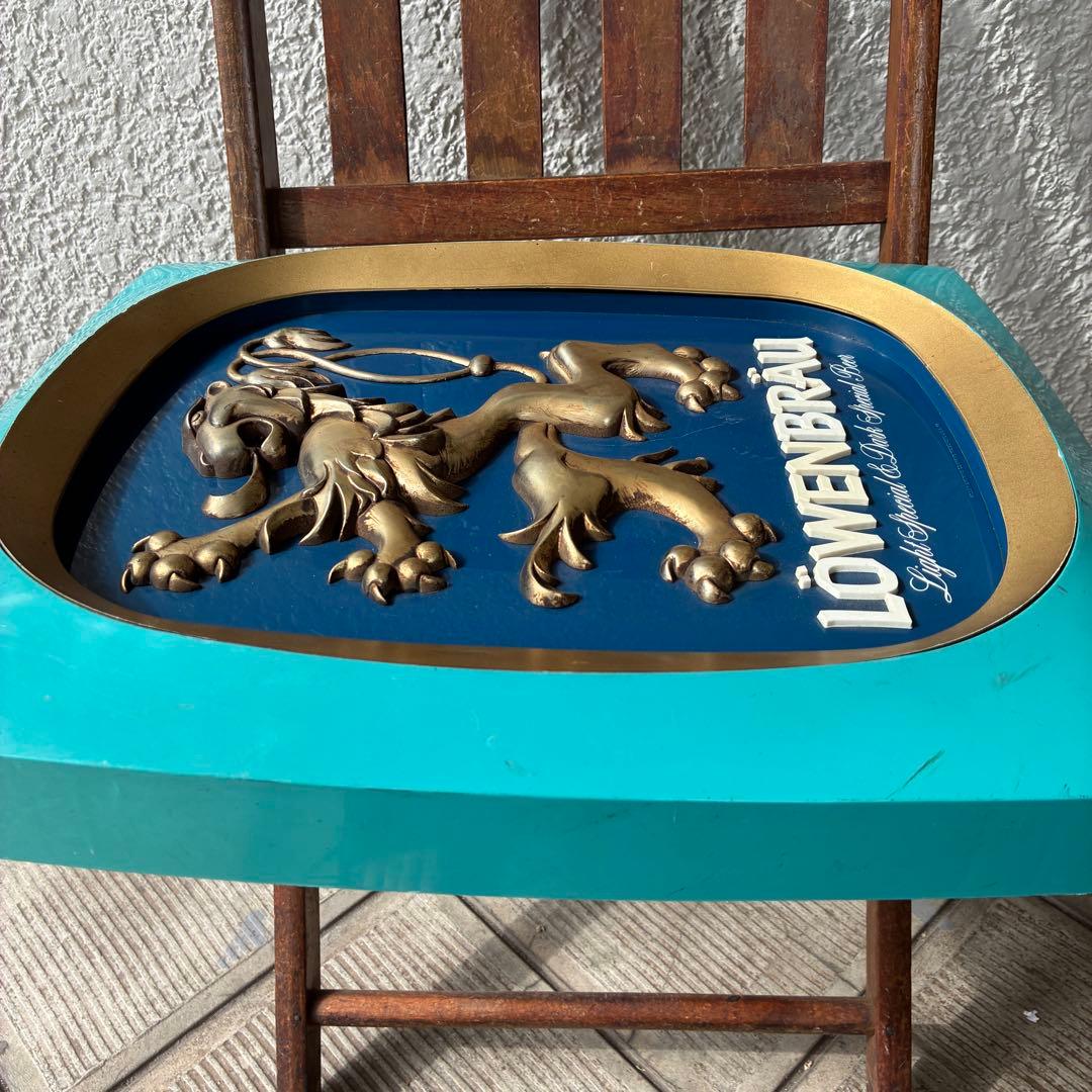 貴重レア！70's USAレーベンブロイ店舗看板BEER　アメリカアンティーク