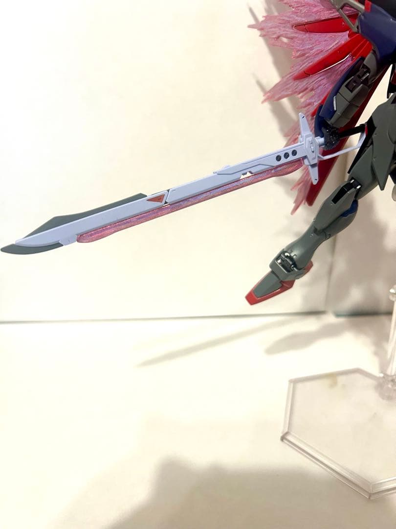 HGCEデスティニーガンダムspecii完成品　全塗装