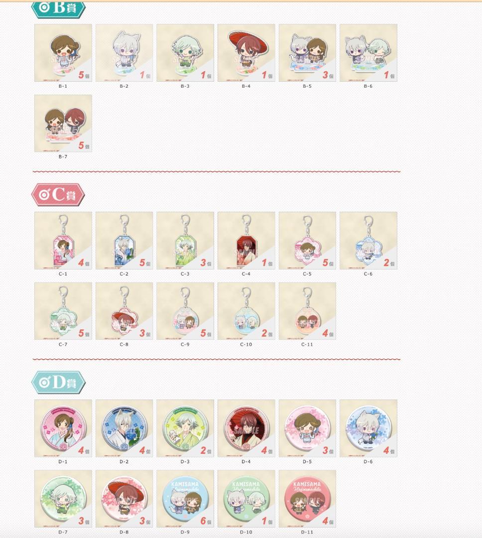 神様はじめました くじ引き堂 120点 まとめ売り