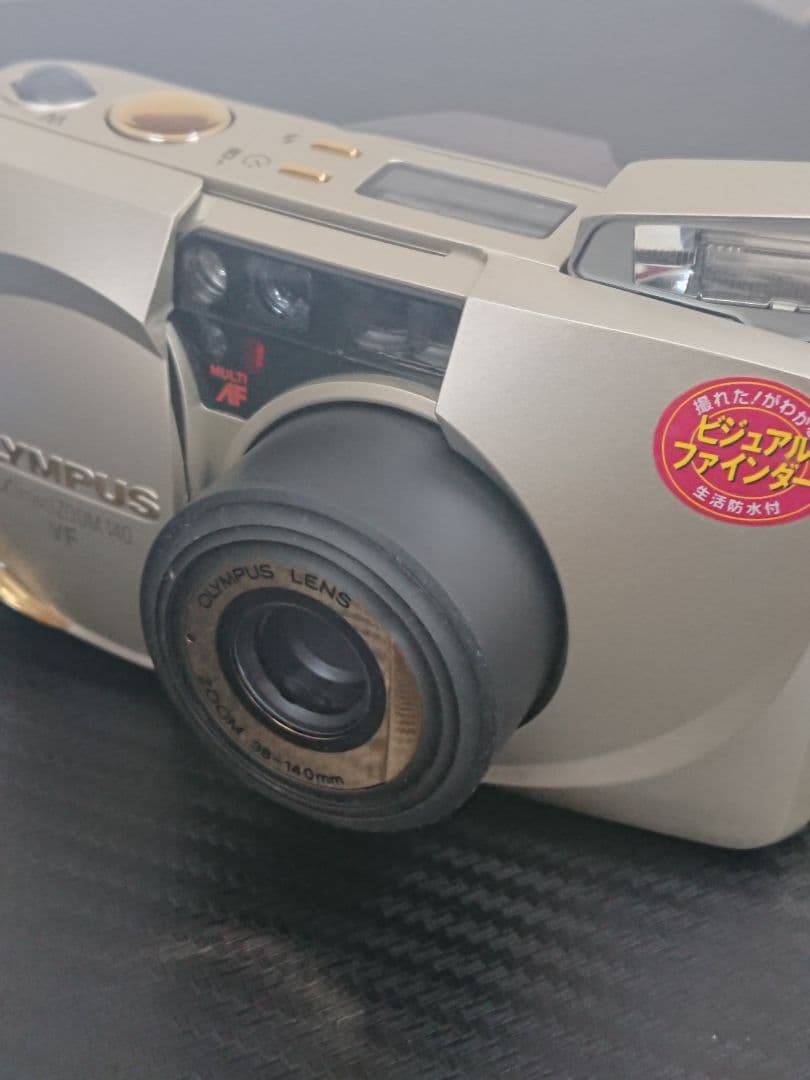 H1 【通電確認済】 OLYMPUS μ ZOOM 140VF コンパクトカメラ