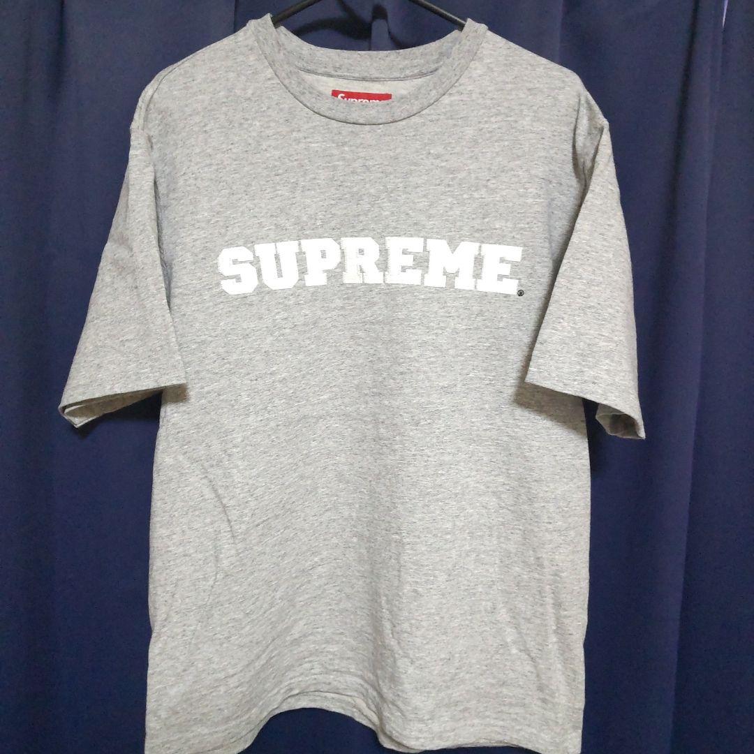 【即完売】Supreme Collegiate S/S Top グレー　Мサイズ