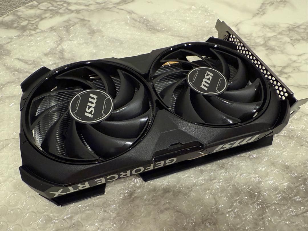 グラフィックボード・グラボ・ビデオカード MSI GeForce RTX 4060 Ti VENTUS 2X 16 GB