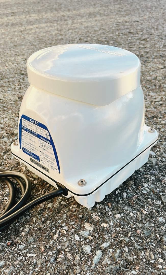 浄化槽ブロワー　フジクリーン　CAB7 部品交換済み