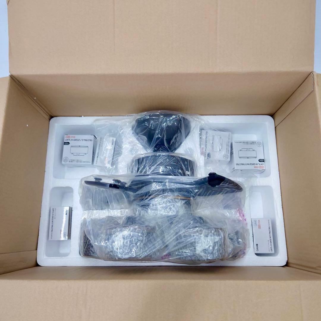 大光電機 LEDシーリングファン ～10畳 ブラック CSF-691B