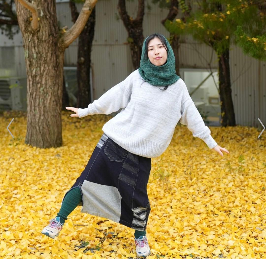 tamaki niime 今季　ゆきんこ　きなり　ベージュ　ミックス　バラグラバ