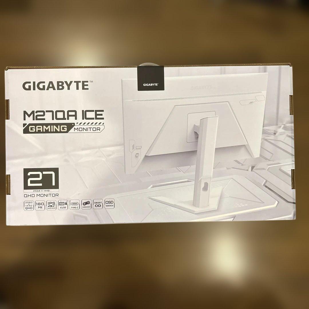 新品未開封GIGABYTE M270A ICE ゲーミングモニター 27インチ