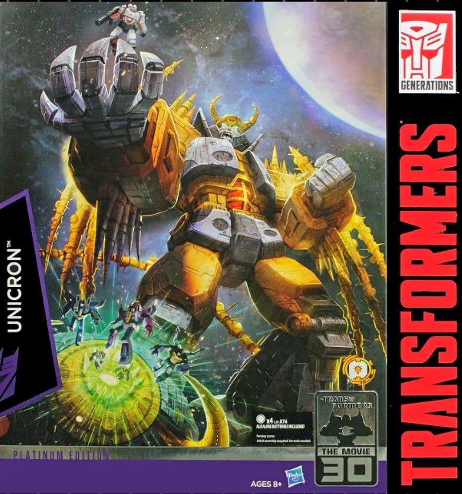 未開封● 限定 ユニクロン トランスフォーマー　プラチナムエディション　未発売