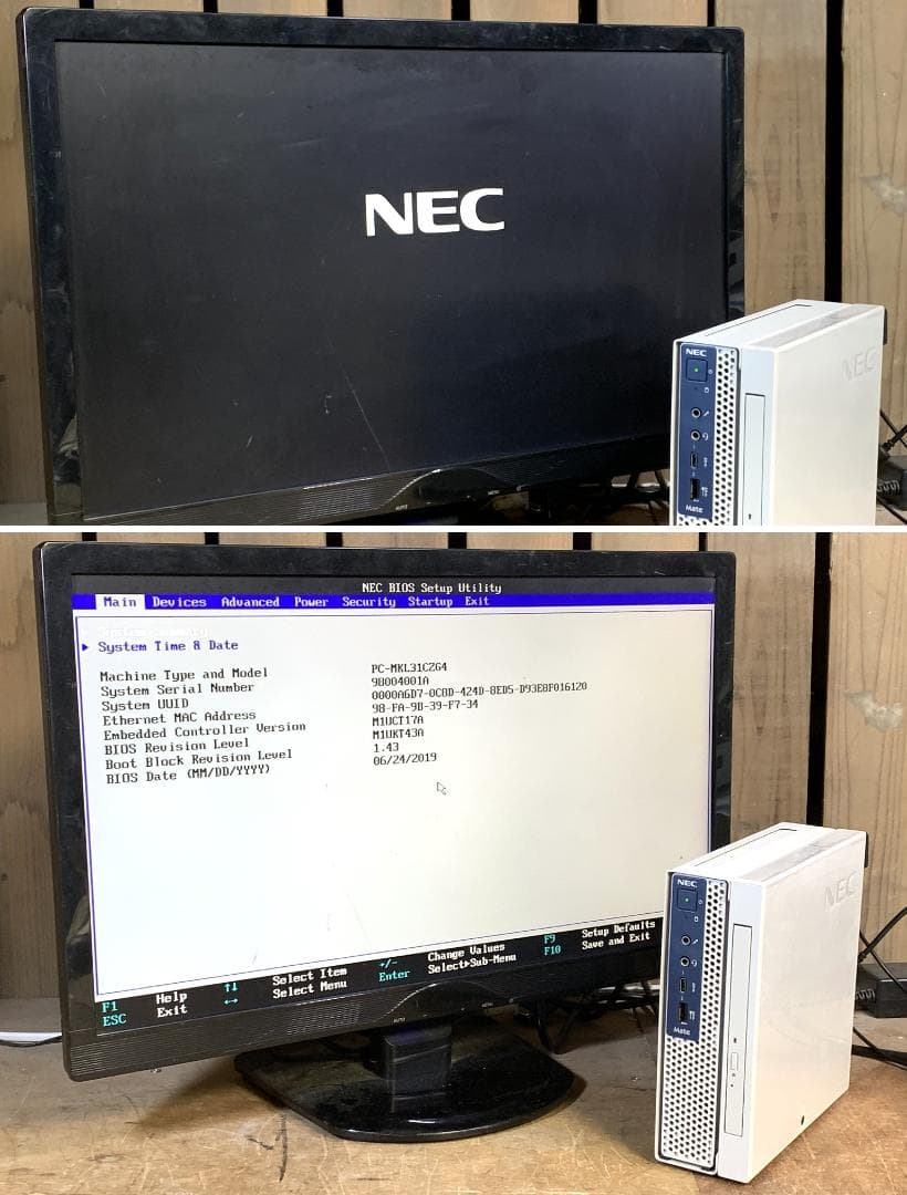 NEC 超小型/SSD/Win11 Pro 25H2/MKL31C-4 使用少