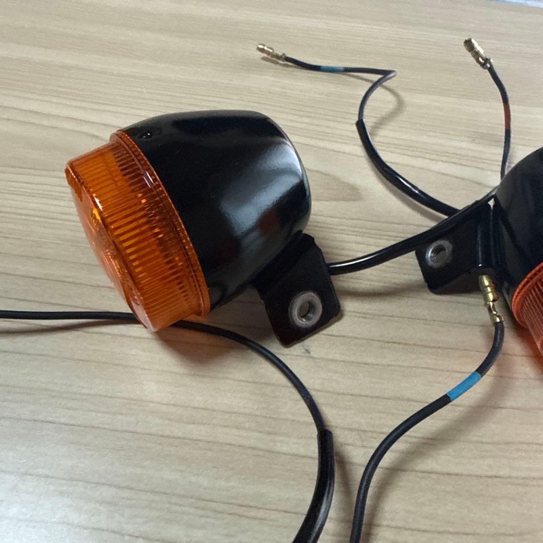 ホンダモンキーz50j12v、ゴリラなど純正ウインカー球は武川のオレンジ球付き。