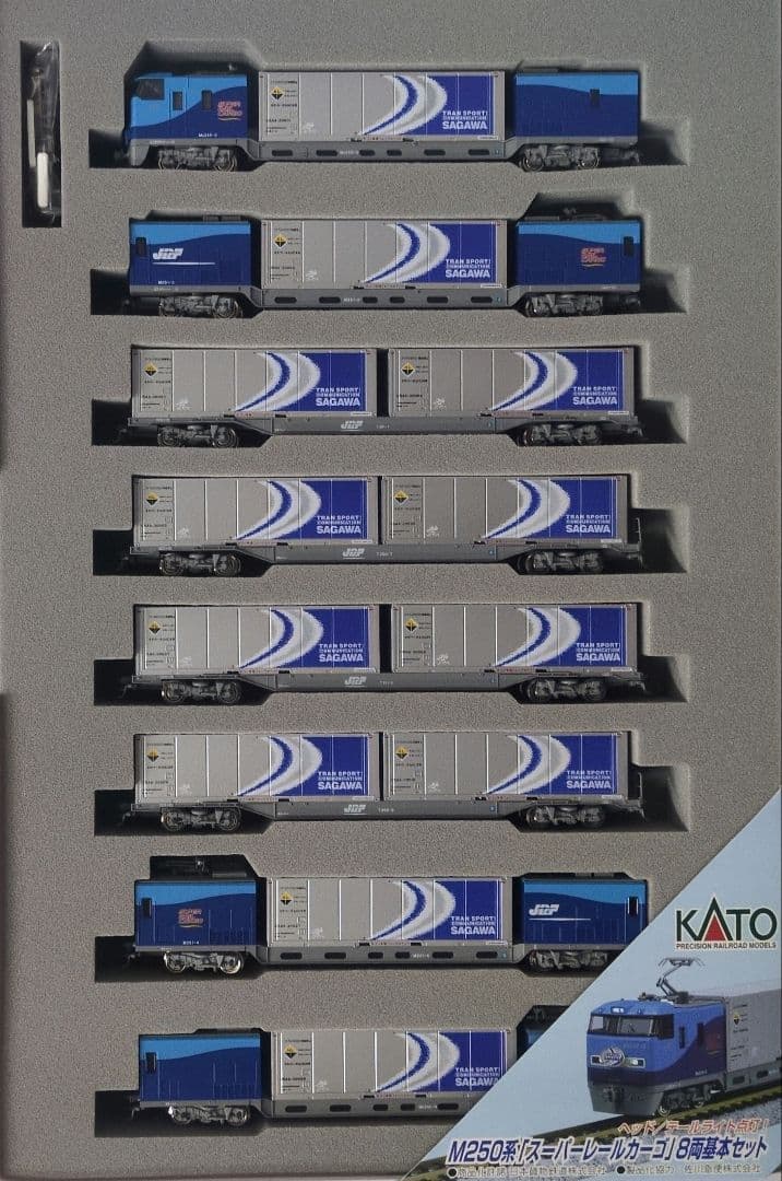 鉄道模型 M250系 スーパーレールカーゴ 　8両 基本セット