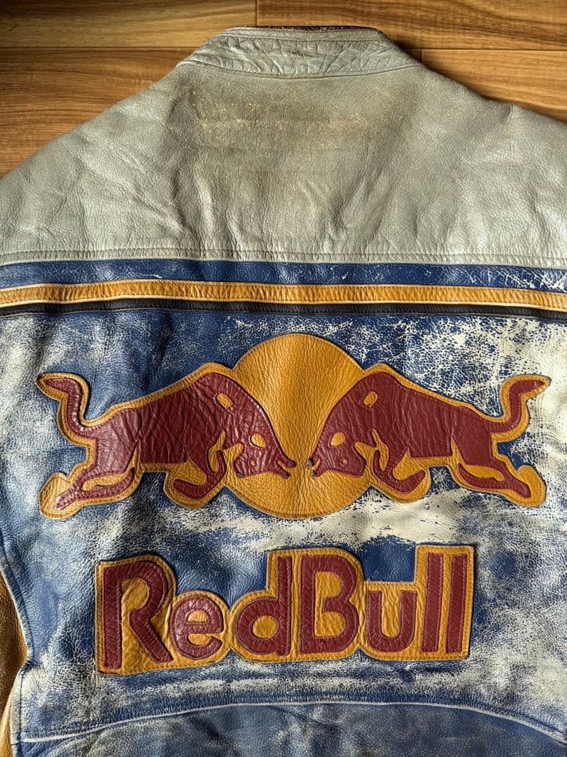 レーシングジャケットRed Bull 革ジャン
