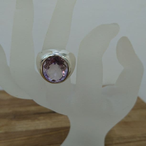 アメジストシルバーリング