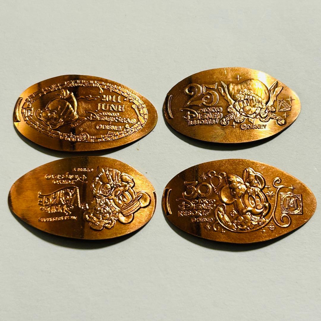 【まとめ売りセット】ディズニー スーベニアメダル(メダリーフ、エンボス)