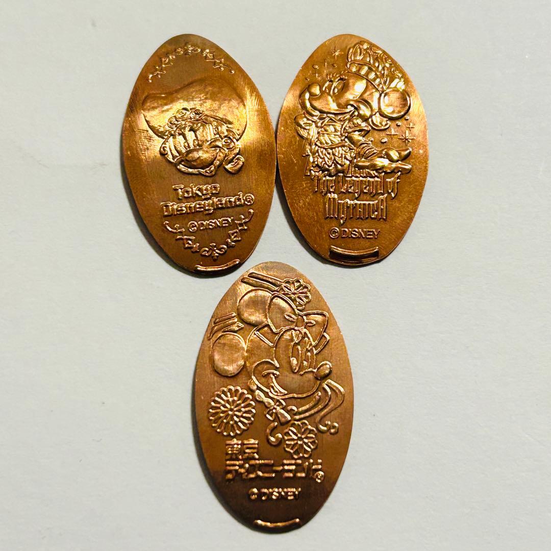 【まとめ売りセット】ディズニー スーベニアメダル(メダリーフ、エンボス)