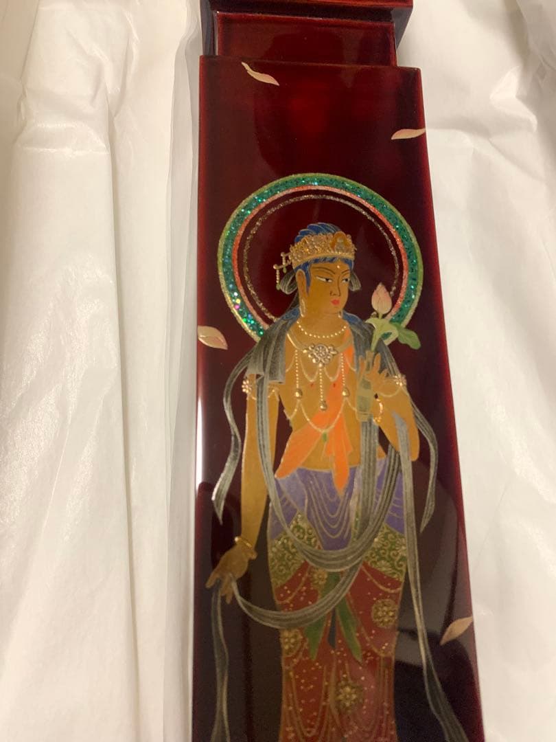 輪島塗蒔絵師花器