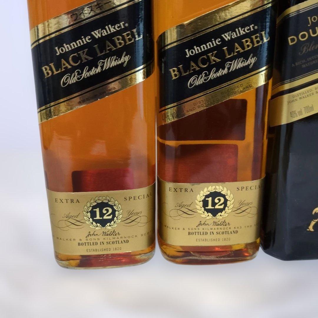 Johnnie Walker黒ラベル エクストラスペシャル12年＆ダブルブラック