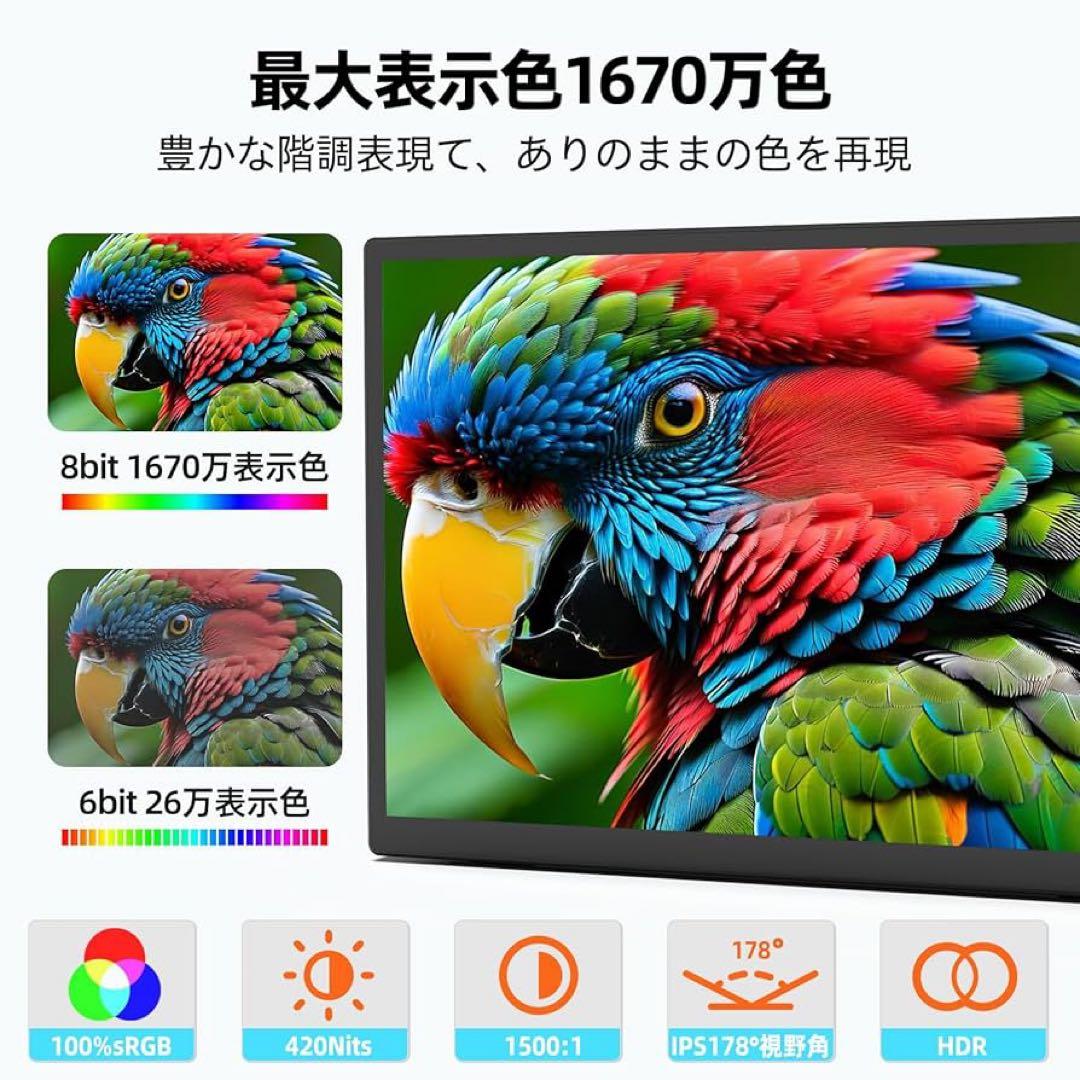 CASKING モバイルモニター 10.5インチ　新品同様