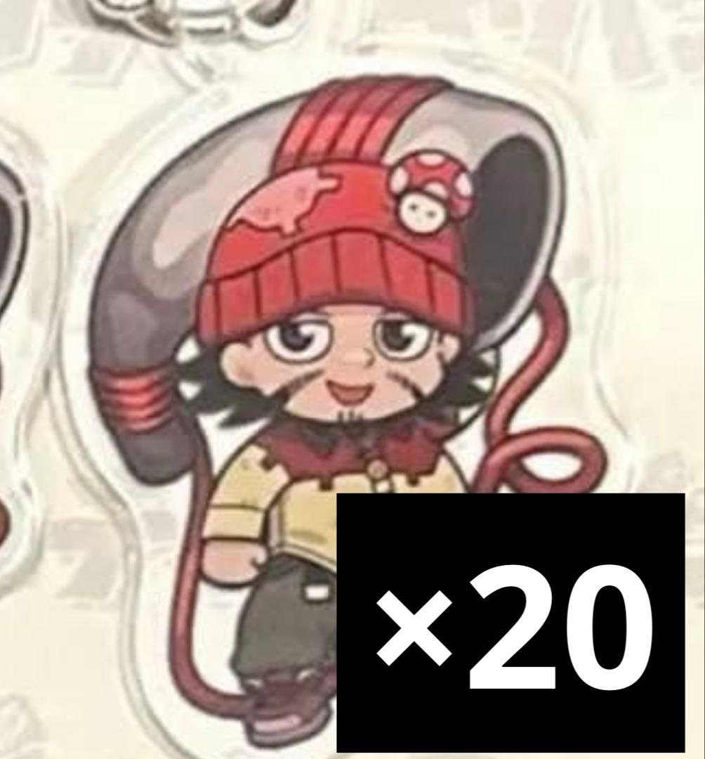 トントン まじめにヤバシティ 本気れんぼ 6連アクリルチャーム