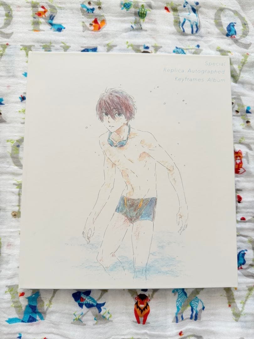 ハイ☆スピード！ 岩鳶中水泳部スペシャル複製原画色紙アルバム　Free!