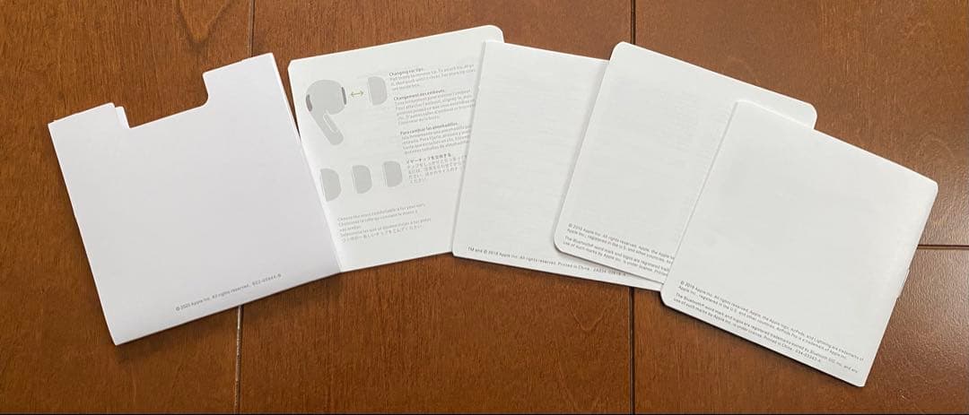 AirPods Pro 箱付 付属品完備 ケーブル・イヤーチップ新品 ケース付