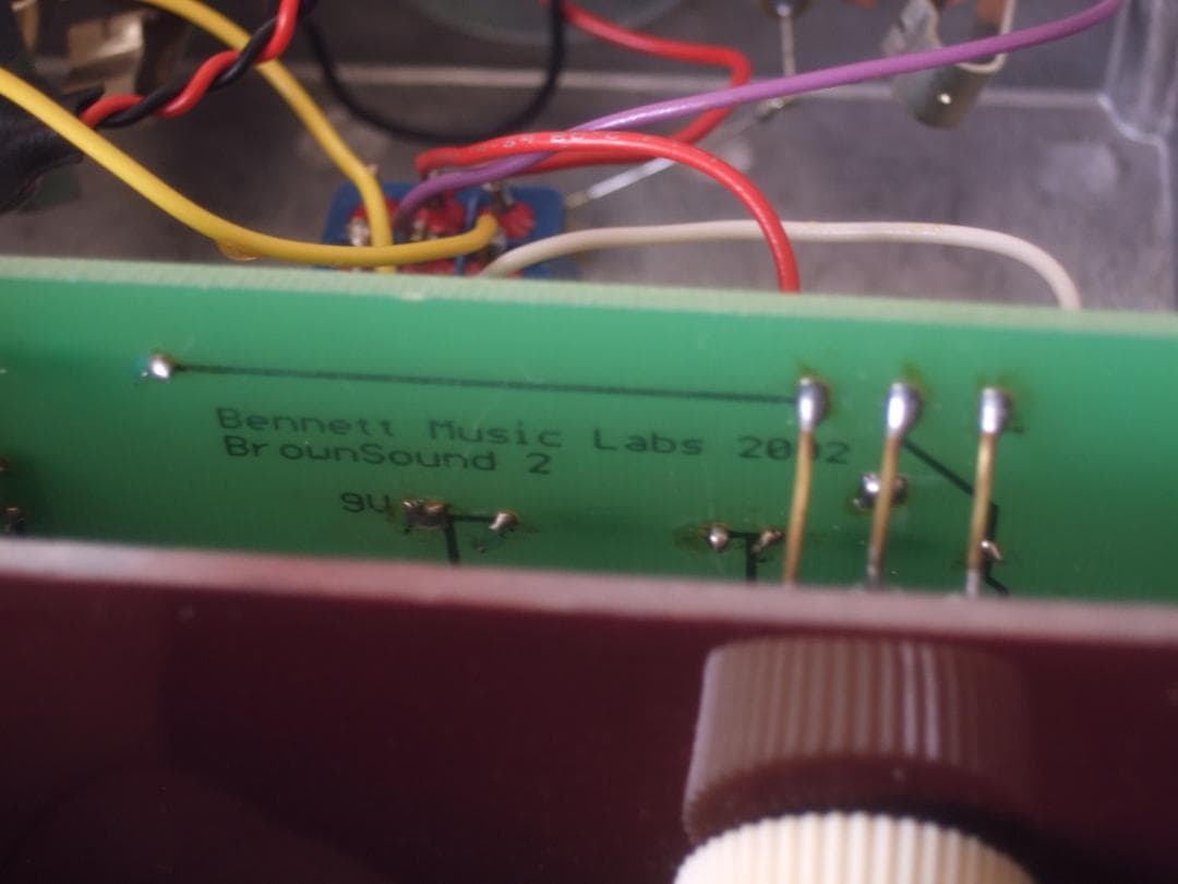 ギター Bruce Bennett Music Labs BROWN SOUND