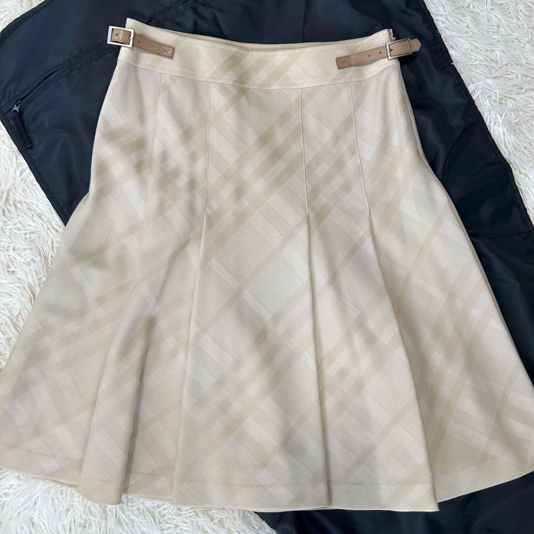 BURBERRY LONDON バーバリーロンドン　スカートM 38 ウール