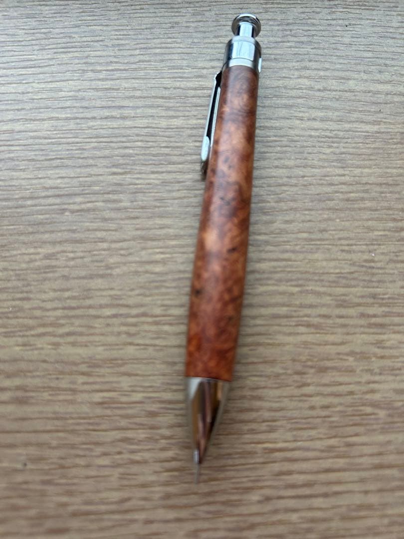 工房楔 ペンシルコルタ楔 花梨こぶ杢 0.5mm 固定式口金