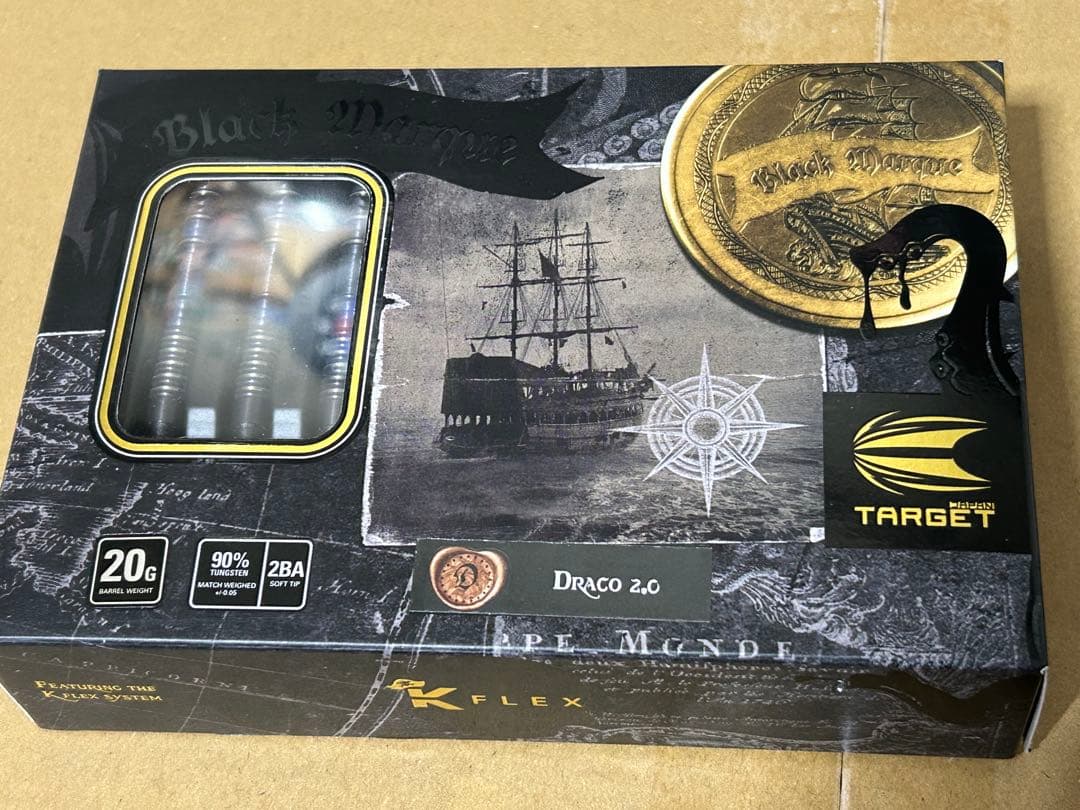 ダーツ TARGET BLACK MARQUE DRACO 2.0