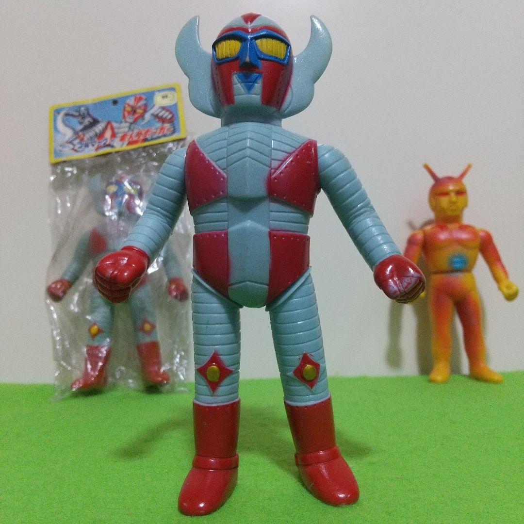 当時物ブルマァク 電人ザボーガー（ソフビ）