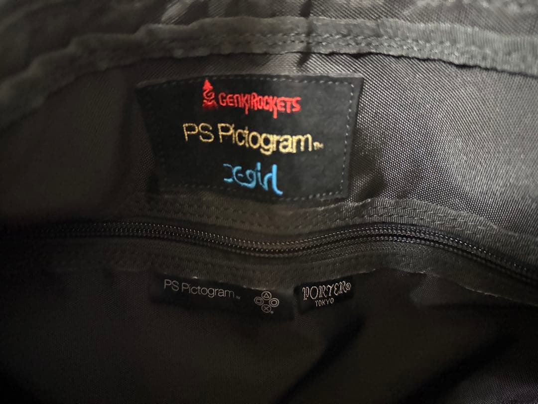 『x-girl×PORTER』PSpictogram・GEnKIROCKETS