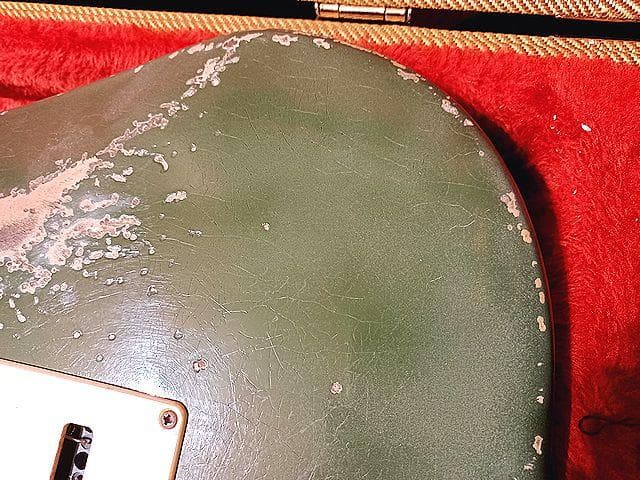 ギター CustomElectrolic Relic OliveGreen Strato