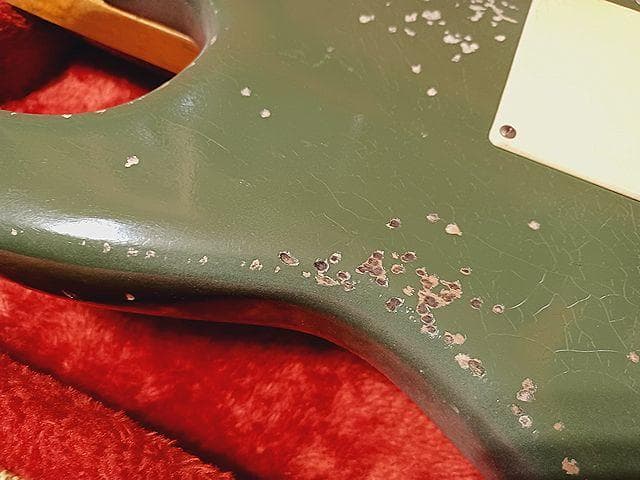 ギター CustomElectrolic Relic OliveGreen Strato