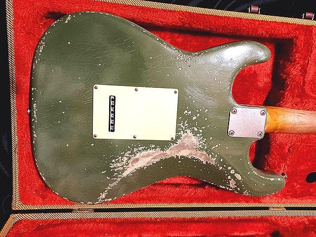 ギター CustomElectrolic Relic OliveGreen Strato
