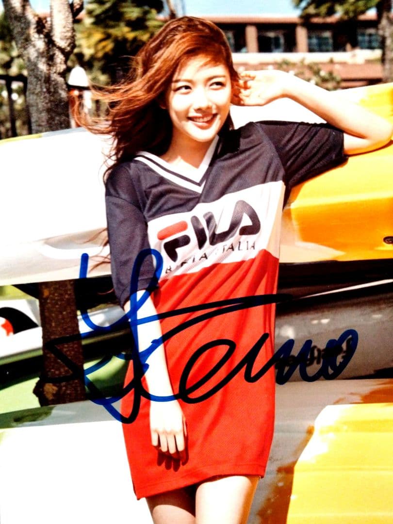 セール中…キム・ユジョン直筆サイン入り2Lサイズ写真…20世紀のキミ…5