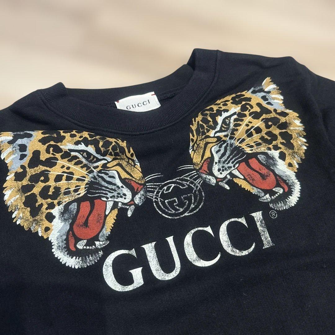 GUCCI ジャガーブラックトレーナー