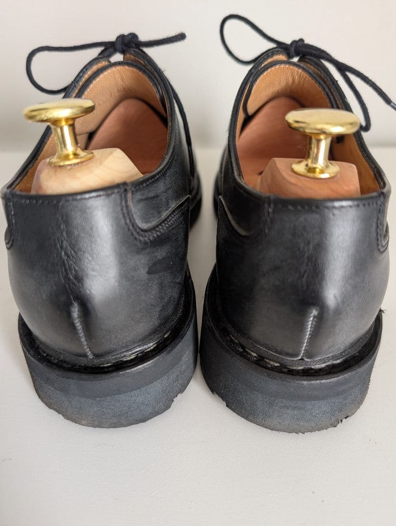 【美品】パラブーツ　シャンボード　ブラック　5.5サイズ シューツリー付き