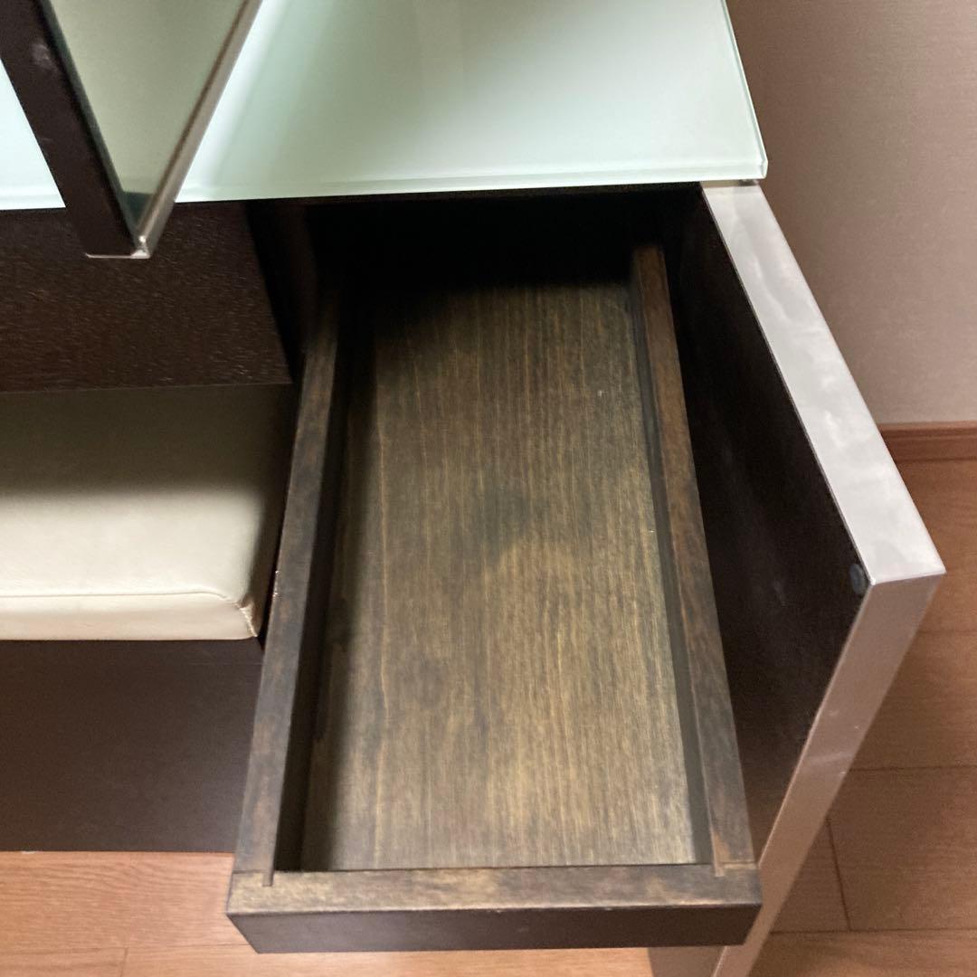 【とも】松永家具 ドレッサー 三面鏡 (スツール別)