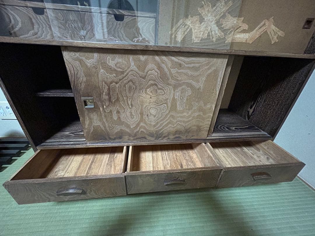 昭和レトロ　茶箪笥